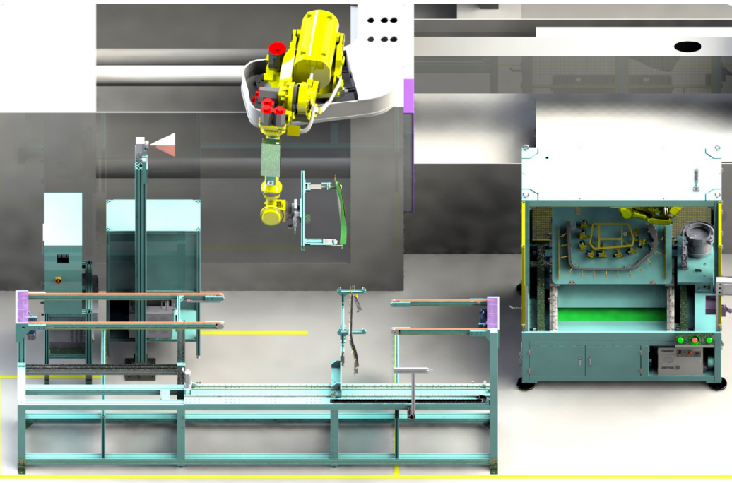 门框条全自动生产系统